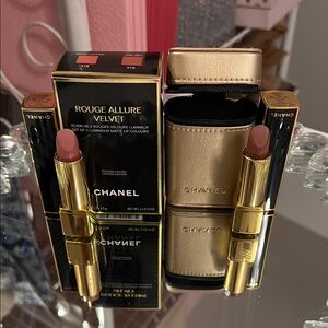 Chanel Rouge Allure Velvet Matte Lipstick Duo - Crush and Rencontre